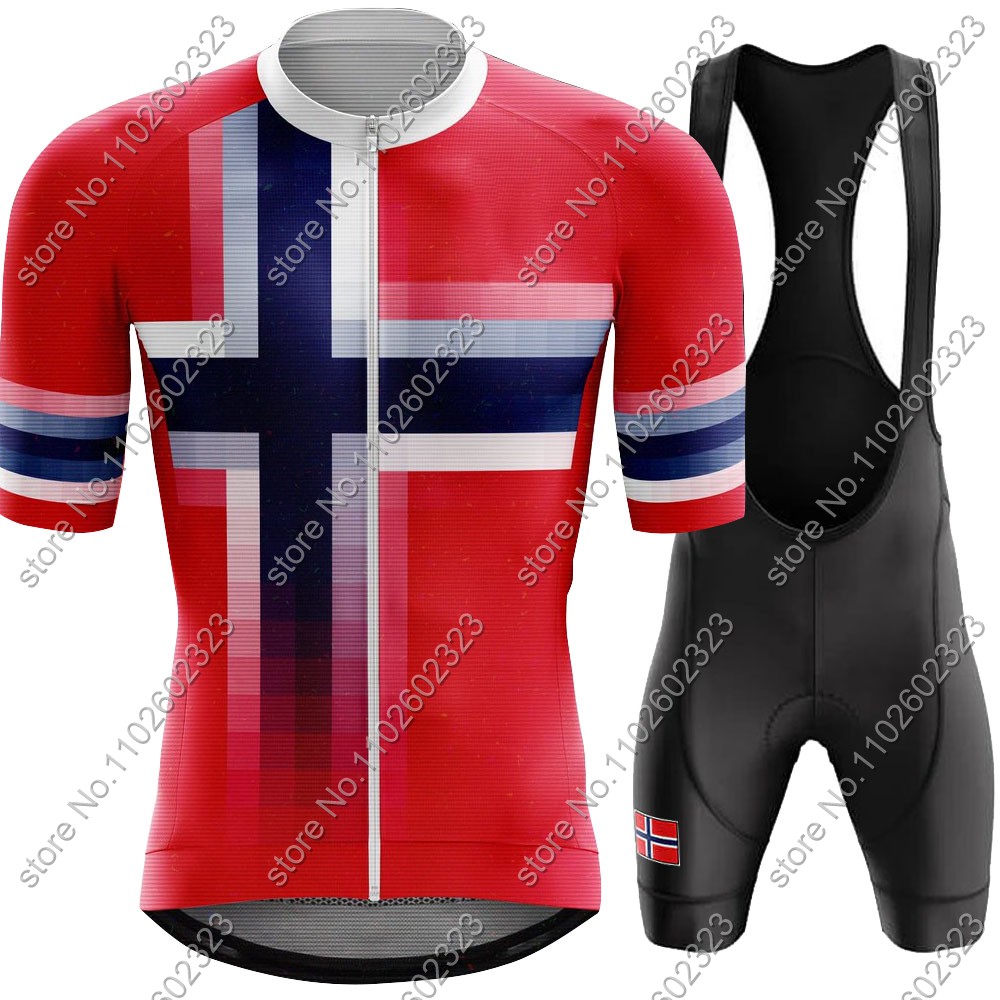 Cycling Gear Waterproof - 2024 Norway Cycling Jersey National Team