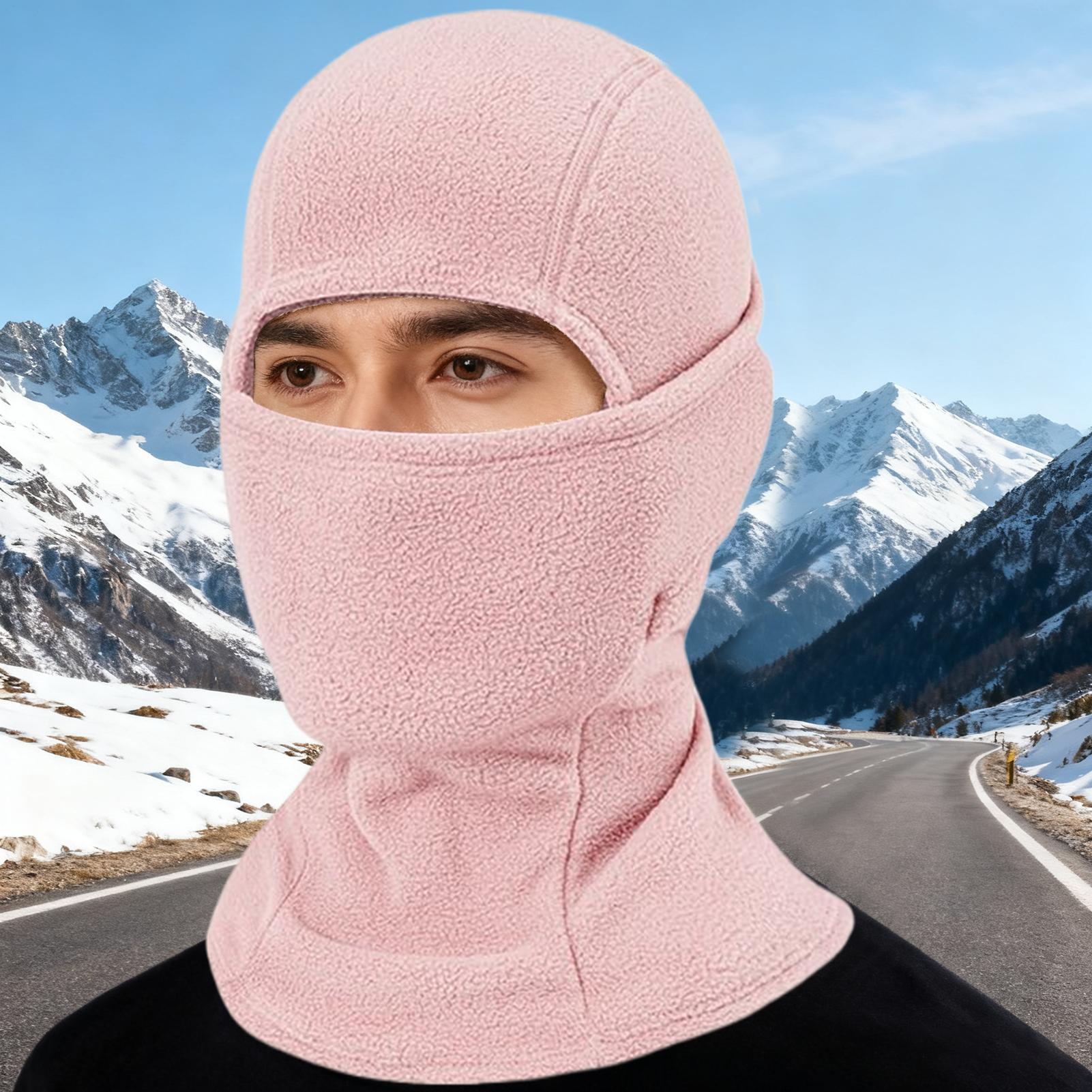 Beanie Hat Neck Warmer Hood Ge - Cycling Gear For Cold Weather ulasan dan harga