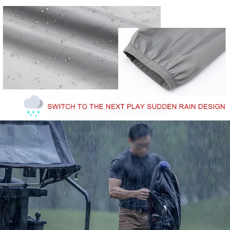 Golf Raincoat Lightweight Jack - Cycling Gear Waterproof ulasan dan harga