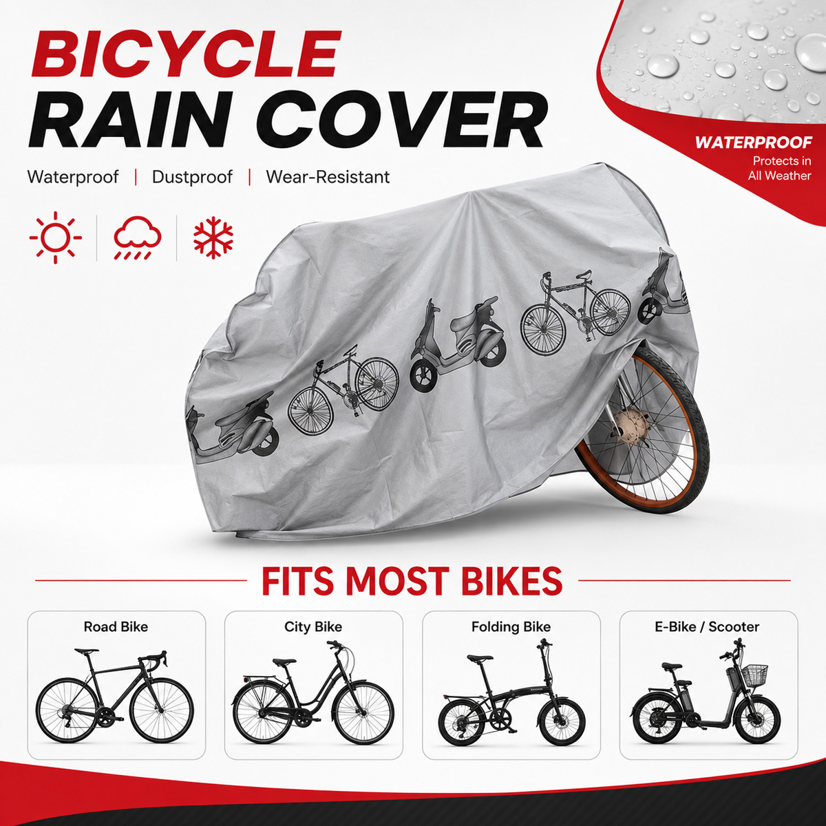PINMOAP Universal Bicycle Rain - Cycling Gear Waterproof ulasan dan harga
