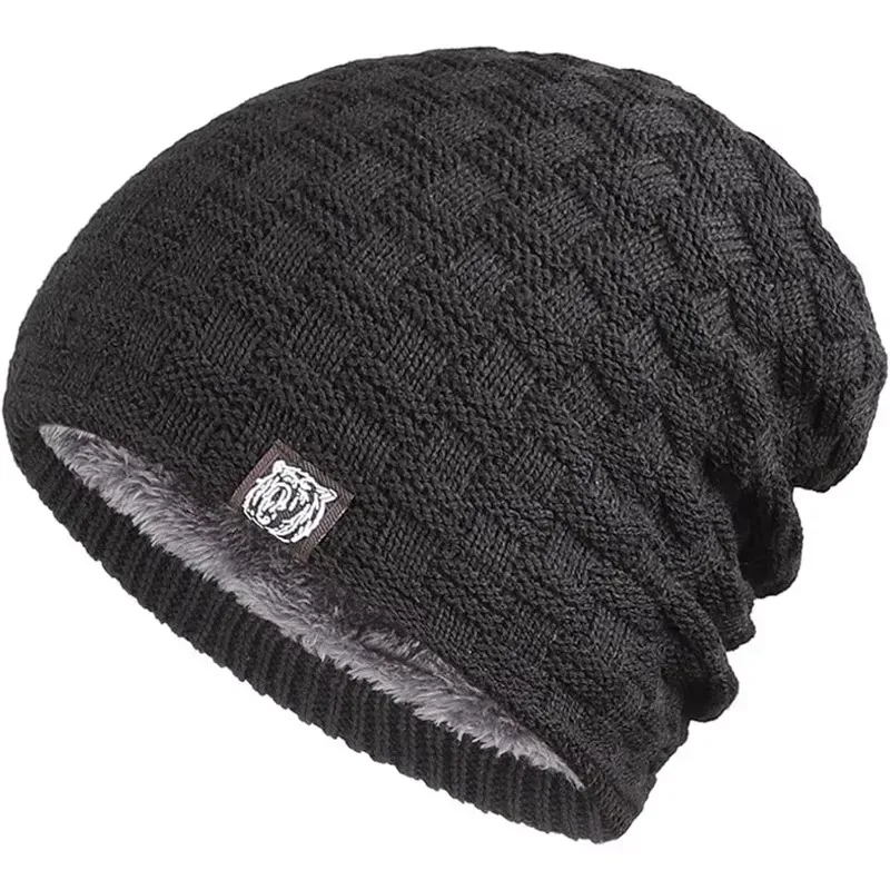 Mens Plush Lining Beanie Winte - Cycling Gear For Cold Weather ulasan dan harga