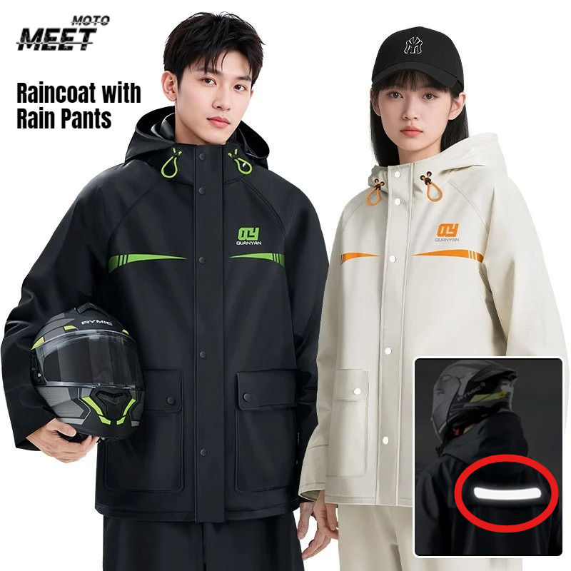 HOT Waterproof Raincoat with R - Cycling Gear Waterproof ulasan dan harga