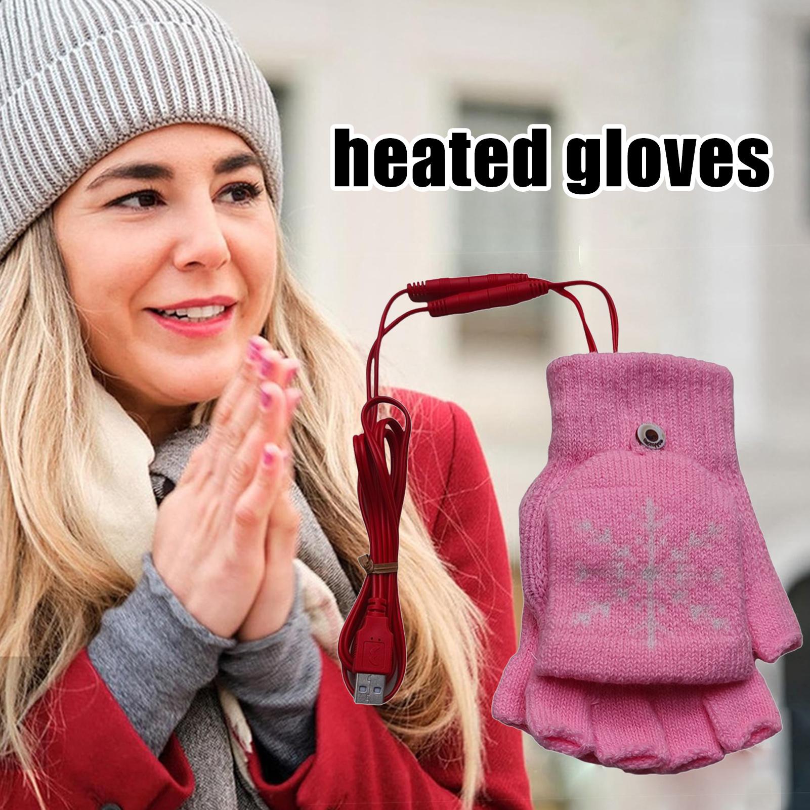 Heated Gloves Fingerless USB H - Cycling Gear For Cold Weather ulasan dan harga