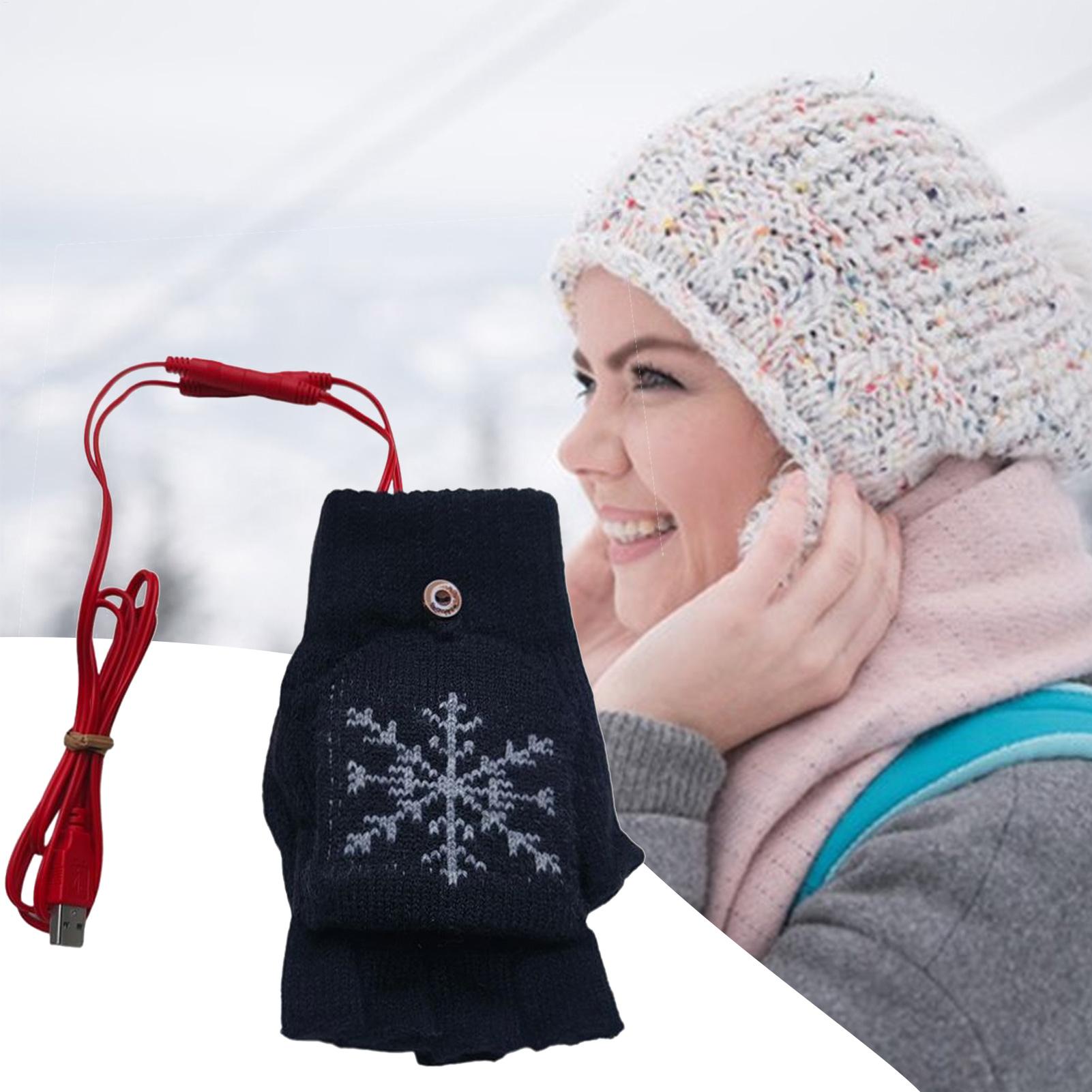 Heated Gloves Fingerless USB H - Cycling Gear For Cold Weather ulasan dan harga