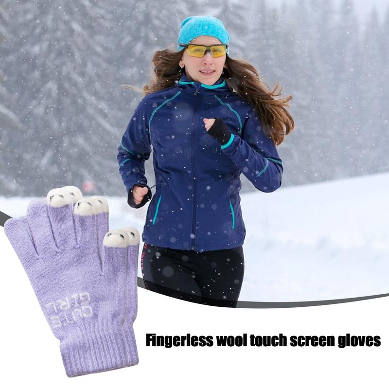 Warm Gloves For Women Elastic  - Cycling Gear For Cold Weather ulasan dan harga