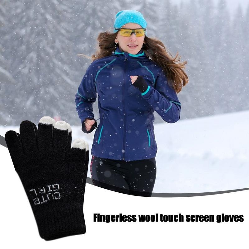 Warm Gloves For Women Elastic  - Cycling Gear For Cold Weather ulasan dan harga