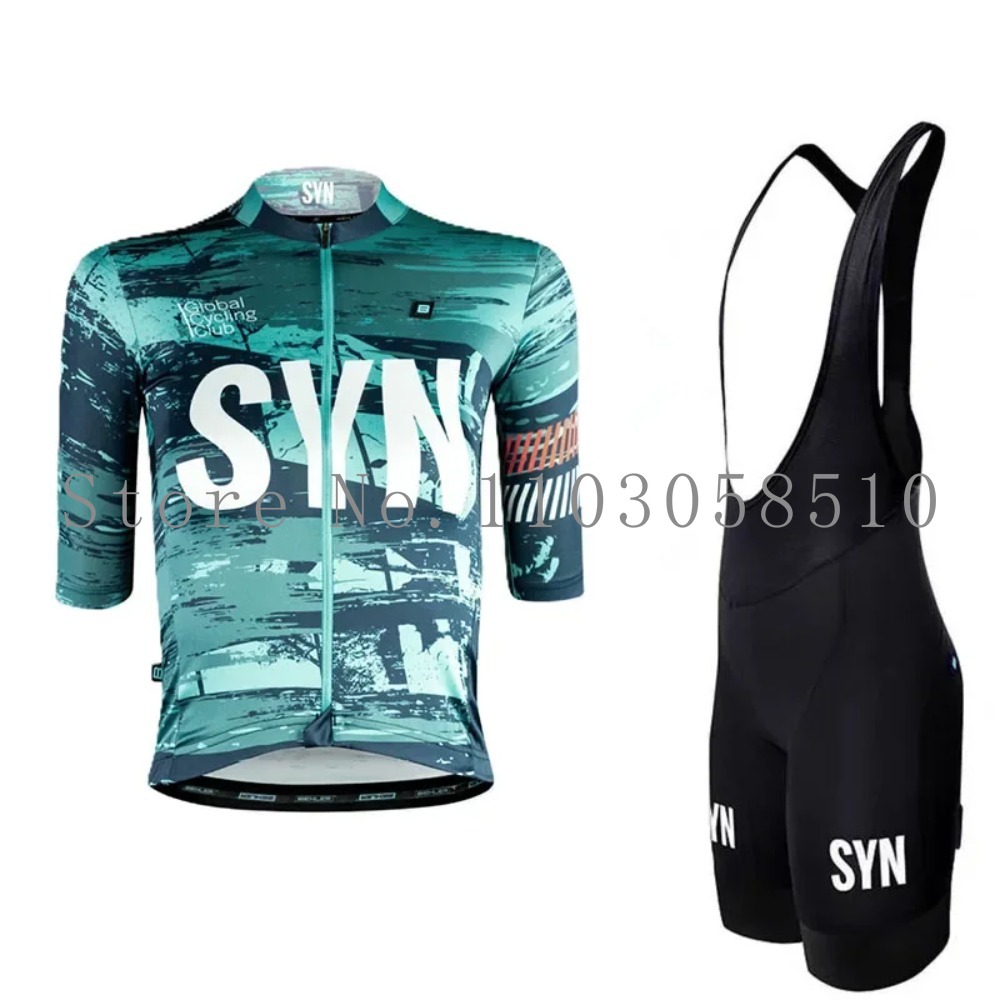 SYN Jersey Men's Bib Sponge Cu - Cycling Gear Waterproof ulasan dan harga