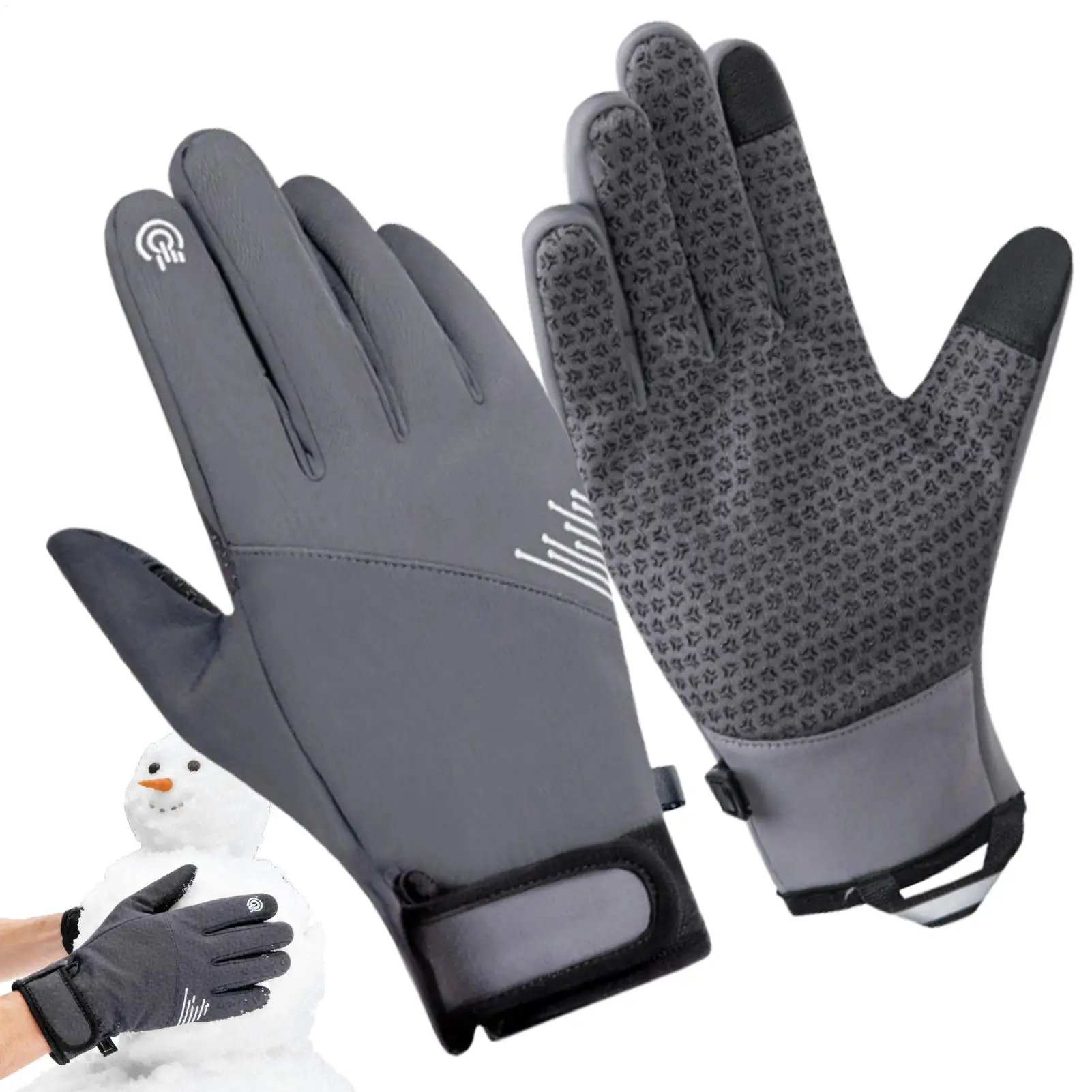 Winter Gloves Windproof Touchs - Cycling Gear For Cold Weather ulasan dan harga